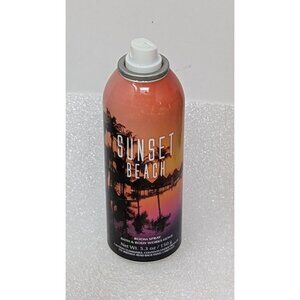 Bath & Body Works Sunset Beach Room Spray 5.3 Oz / 150 G Missing Cap
